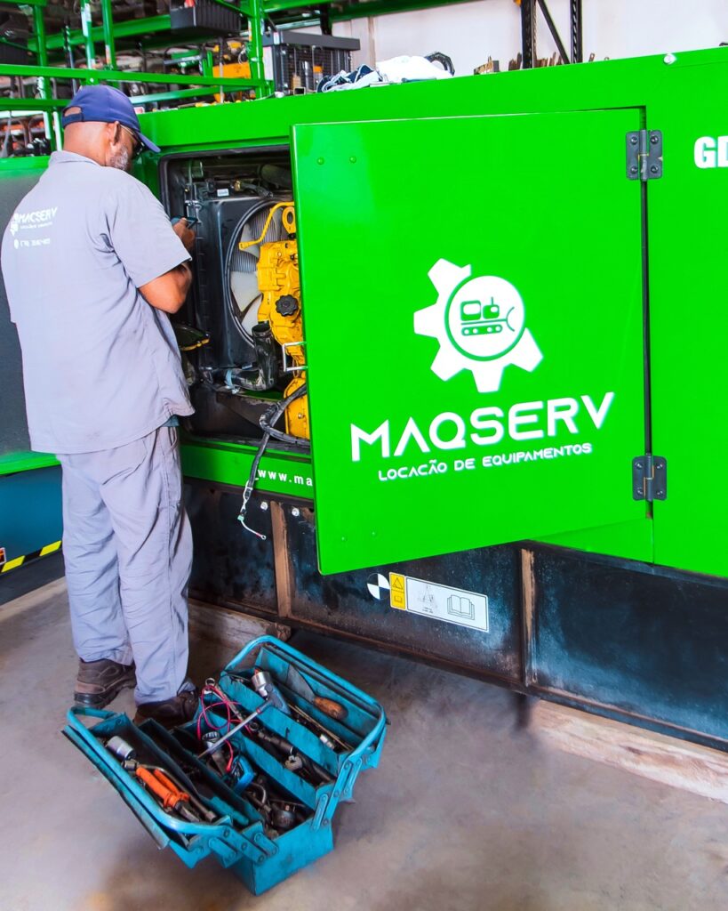 Maqserv - Locação de Máquinas e equipamentos